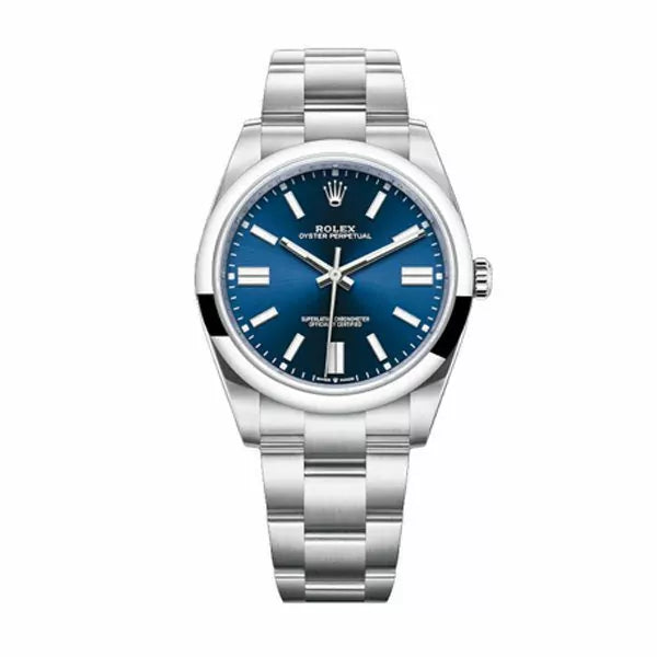 Rolex Oyster Perpetual 41Mm Blue Dial