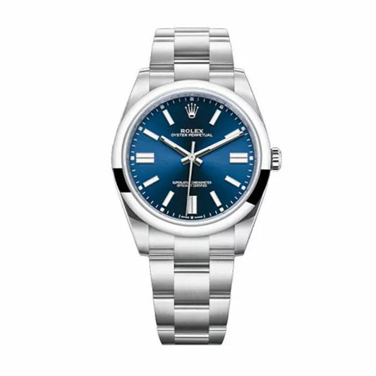 Rolex Oyster Perpetual 41Mm Blue Dial
