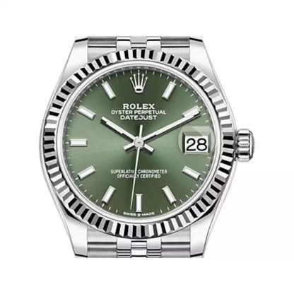 Rolex Datejust 31MM Green Dial White Gold
