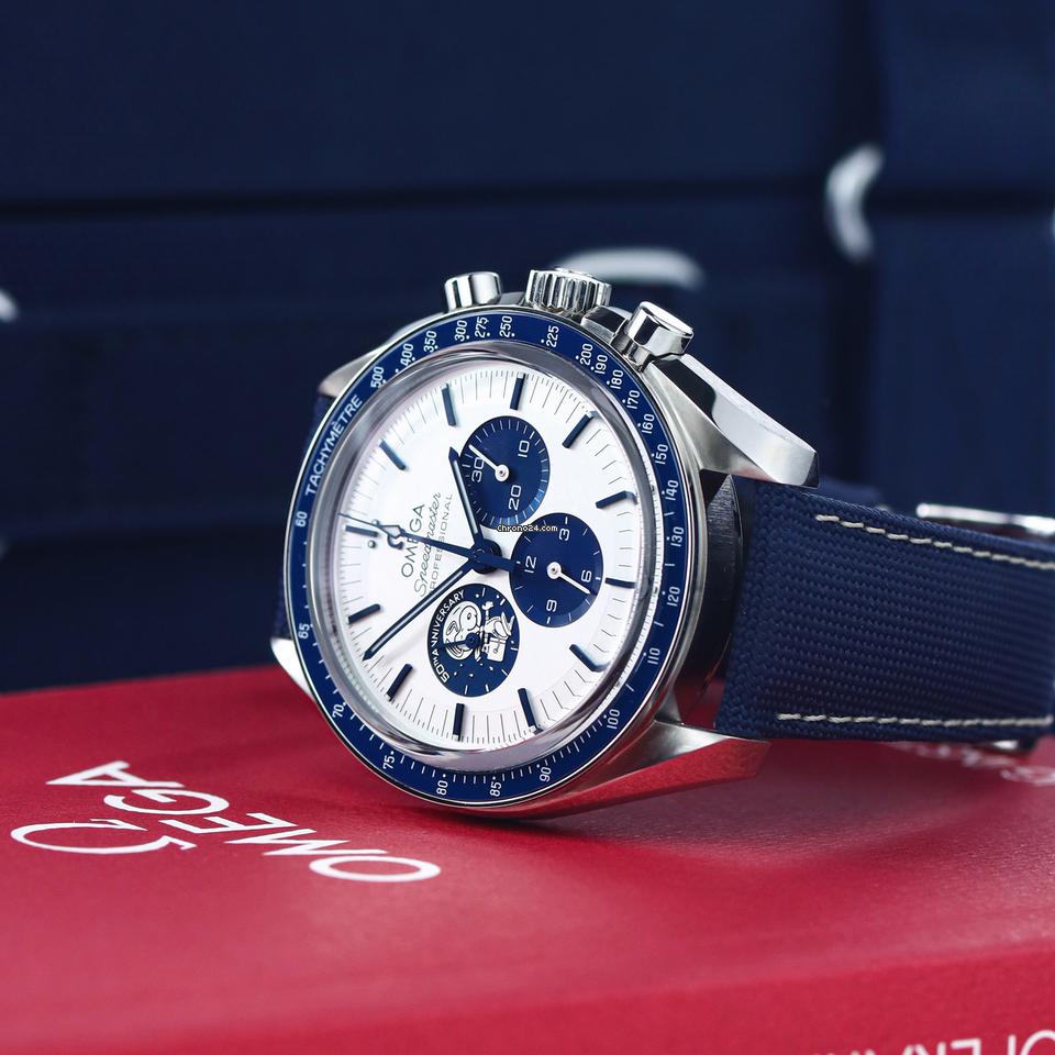 Omega Speedmaster 50th Anniversary Silver Snoopy