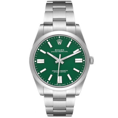 Rolex Oyster Perpetual 41MM Green Dial