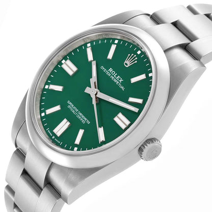 Rolex Oyster Perpetual 41MM Green Dial