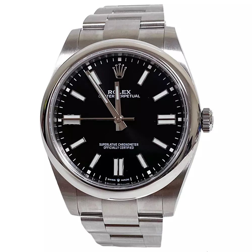 Rolex Oyster Perpetual 41Mm Black Dial