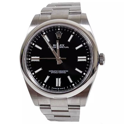 Rolex Oyster Perpetual 41Mm Black Dial