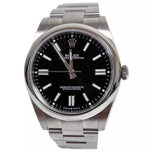 Rolex Oyster Perpetual 41Mm Black Dial
