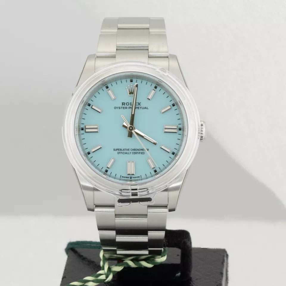 Rolex Oyster Perpetual 36Mm Tiffany Dial