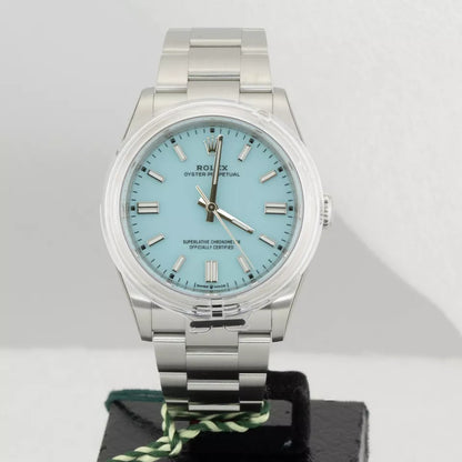 Rolex Oyster Perpetual 36Mm Tiffany Dial