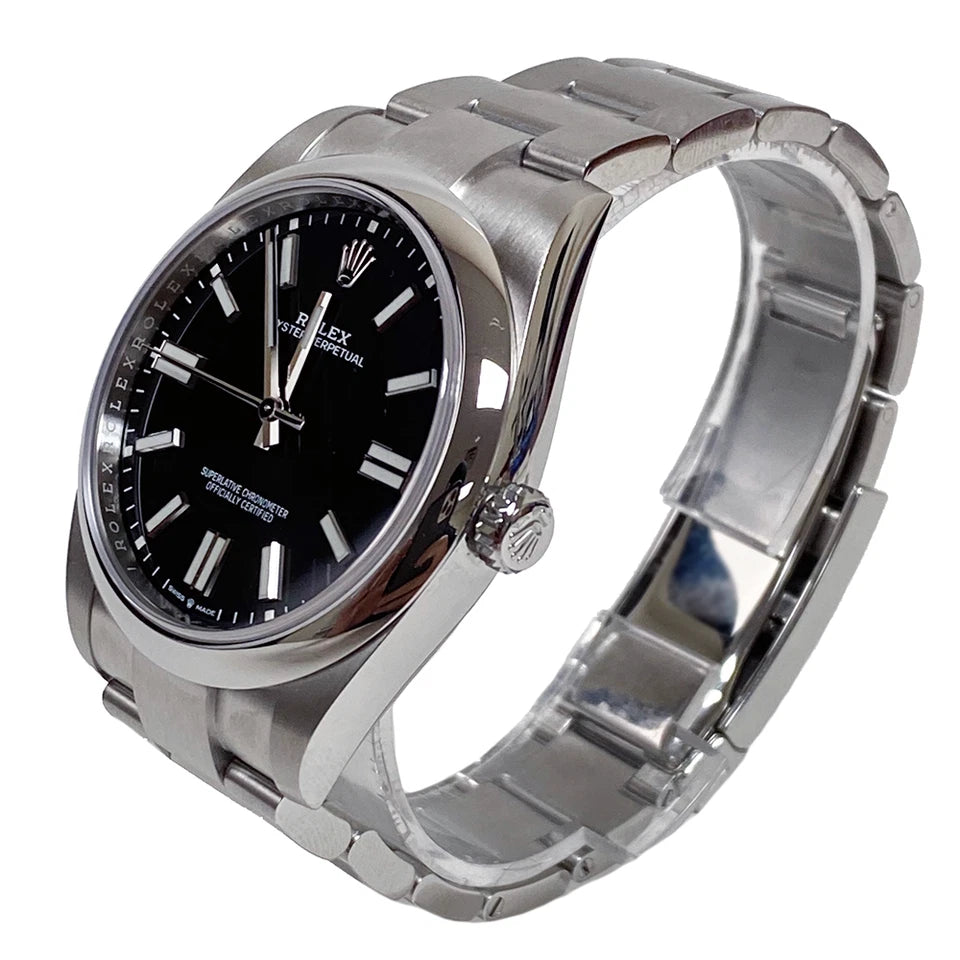 Rolex Oyster Perpetual 41Mm Black Dial