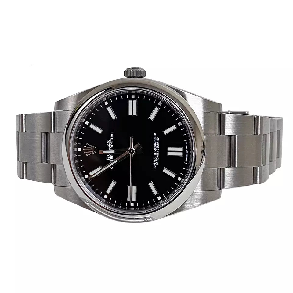 Rolex Oyster Perpetual 41Mm Black Dial